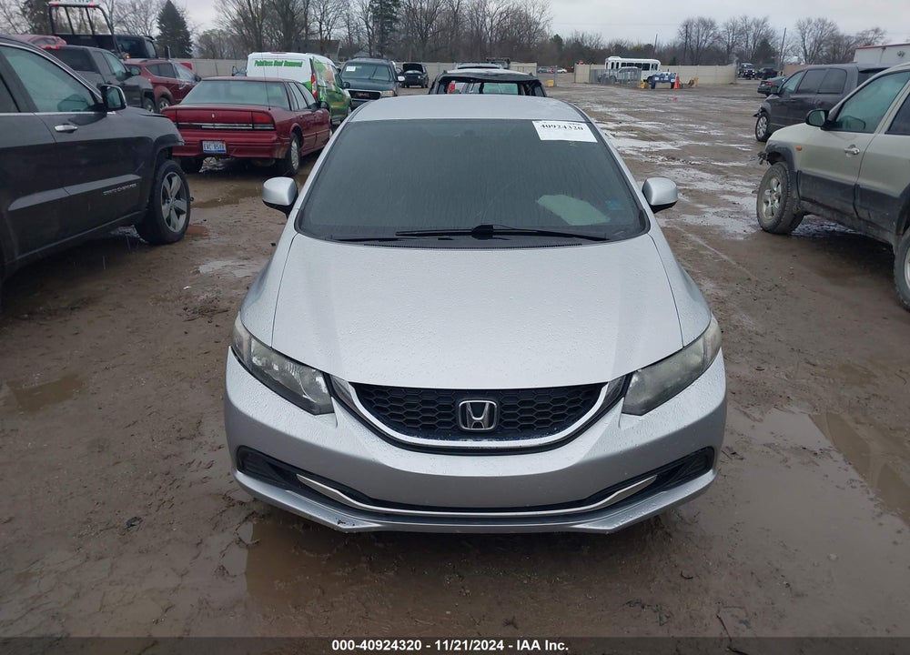 2013 HONDA CIVIC LX VIN: 19XFB2F54DE094206
