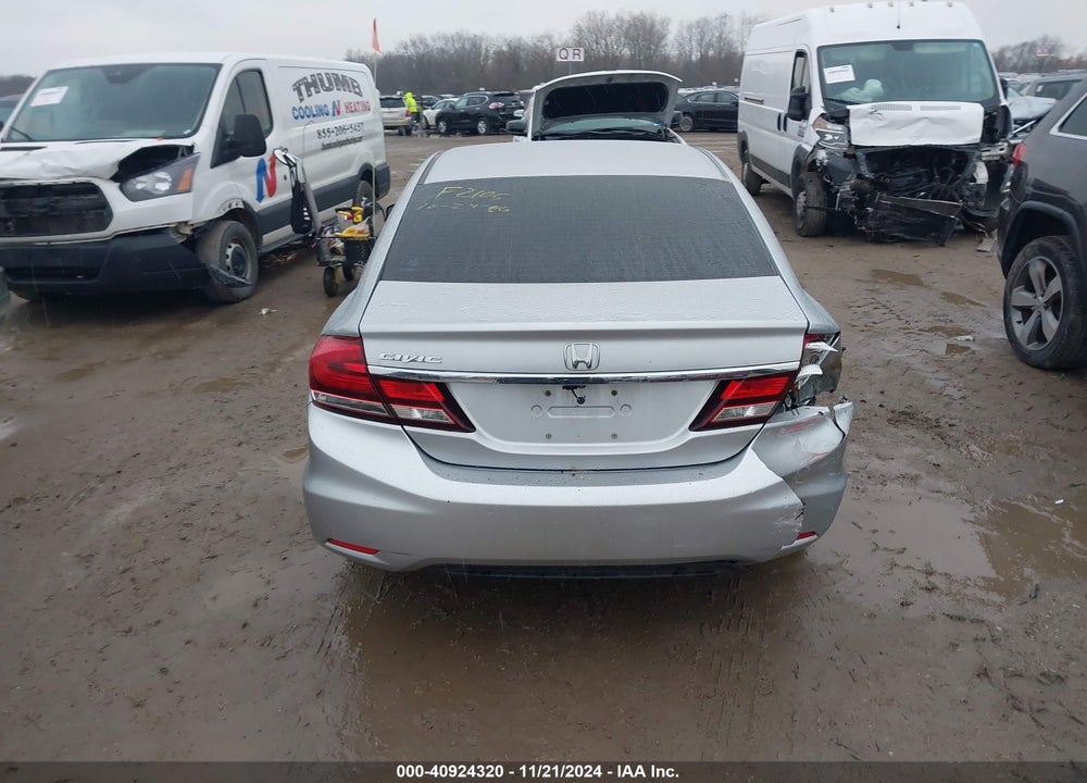 2013 HONDA CIVIC LX VIN: 19XFB2F54DE094206
