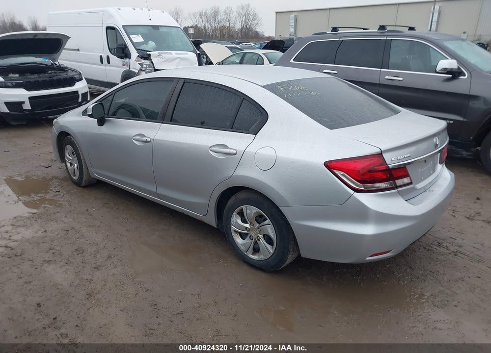 2013 HONDA CIVIC LX VIN: 19XFB2F54DE094206