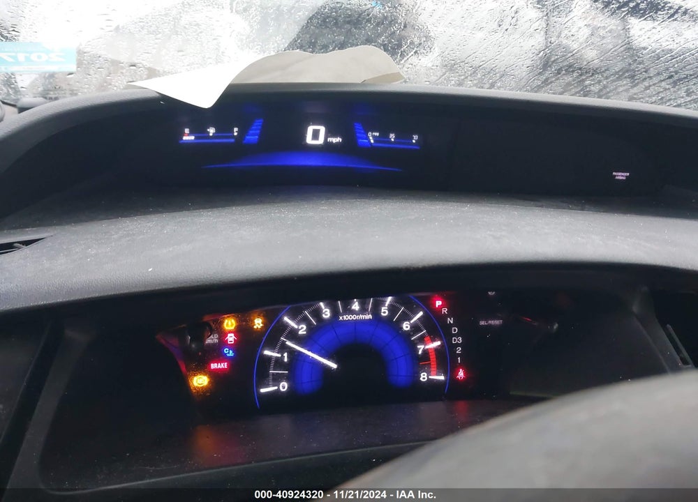 2013 HONDA CIVIC LX VIN: 19XFB2F54DE094206
