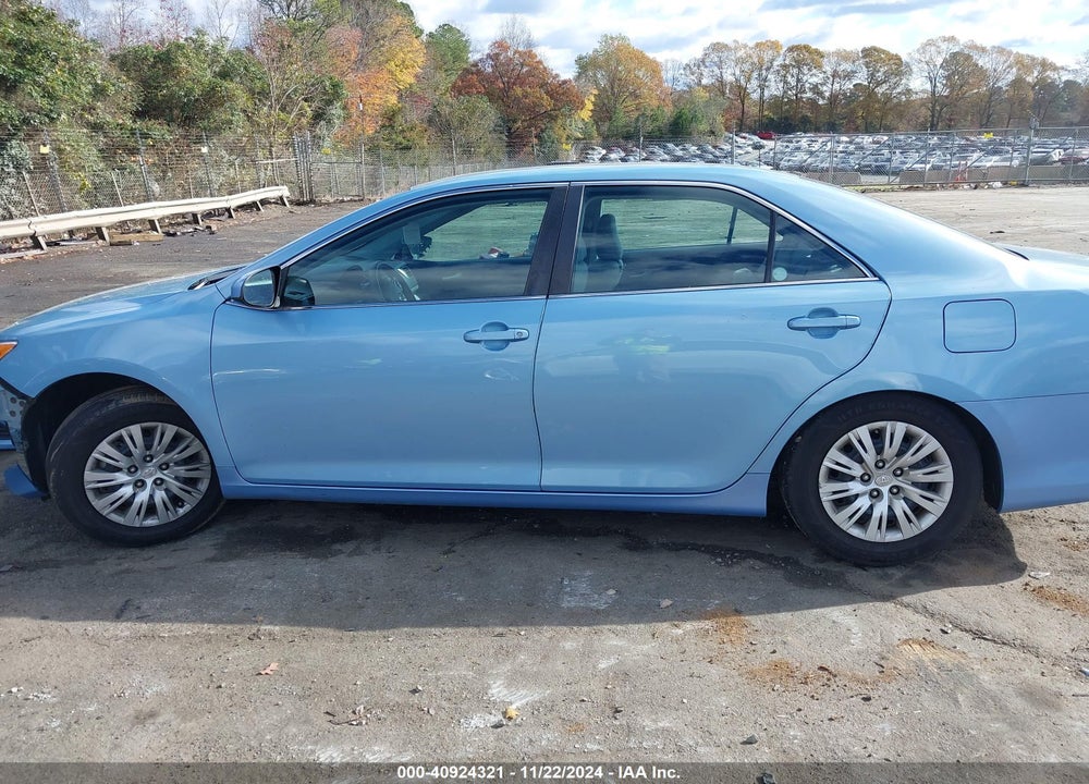 2013 TOYOTA CAMRY L VIN: 4T1BF1FK1DU681785