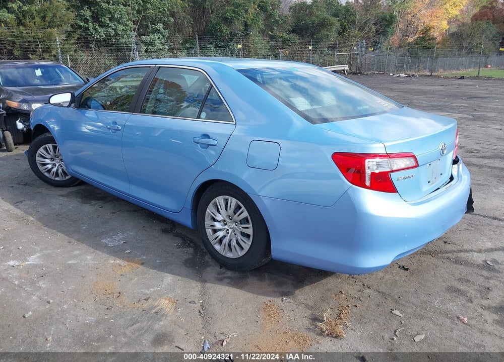 2013 TOYOTA CAMRY L VIN: 4T1BF1FK1DU681785