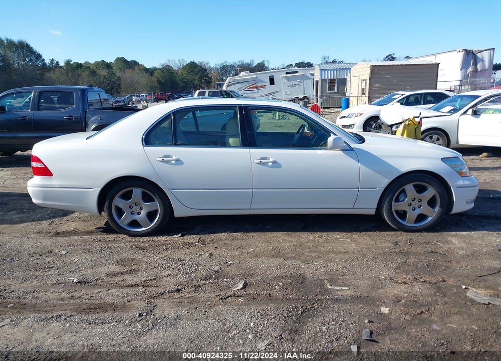 2006 LEXUS LS 430 VIN: JTHBN36F165046261