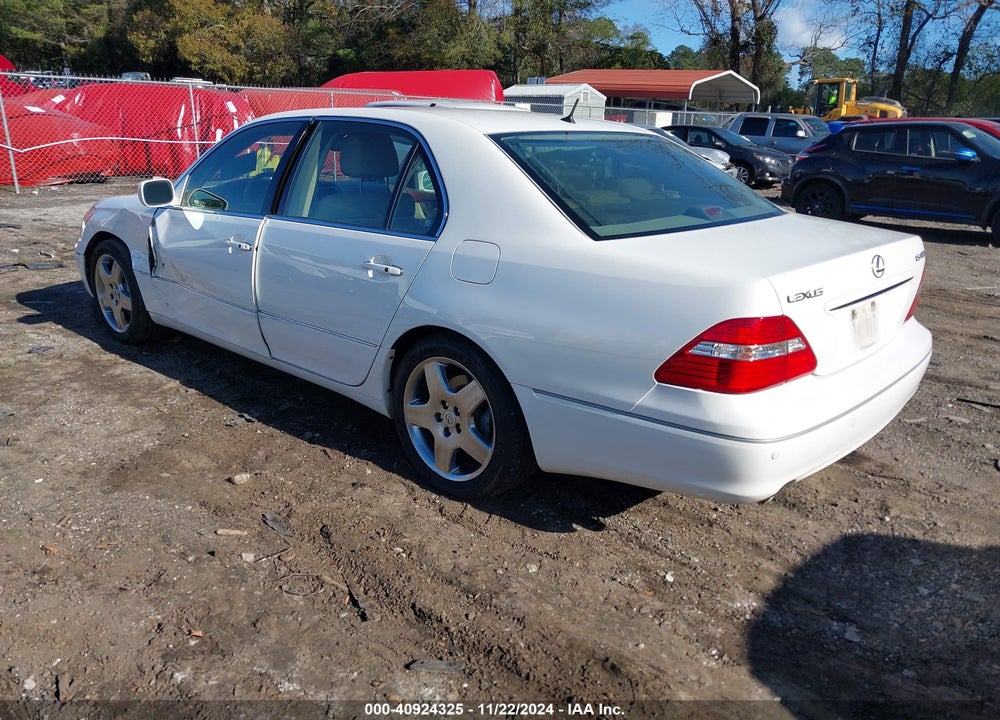 2006 LEXUS LS 430 VIN: JTHBN36F165046261