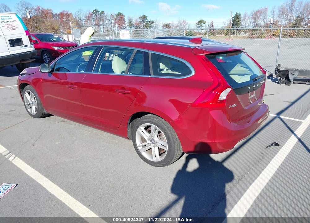 2015 VOLVO V60 T5 PREMIER VIN: YV140MEK7F1251338