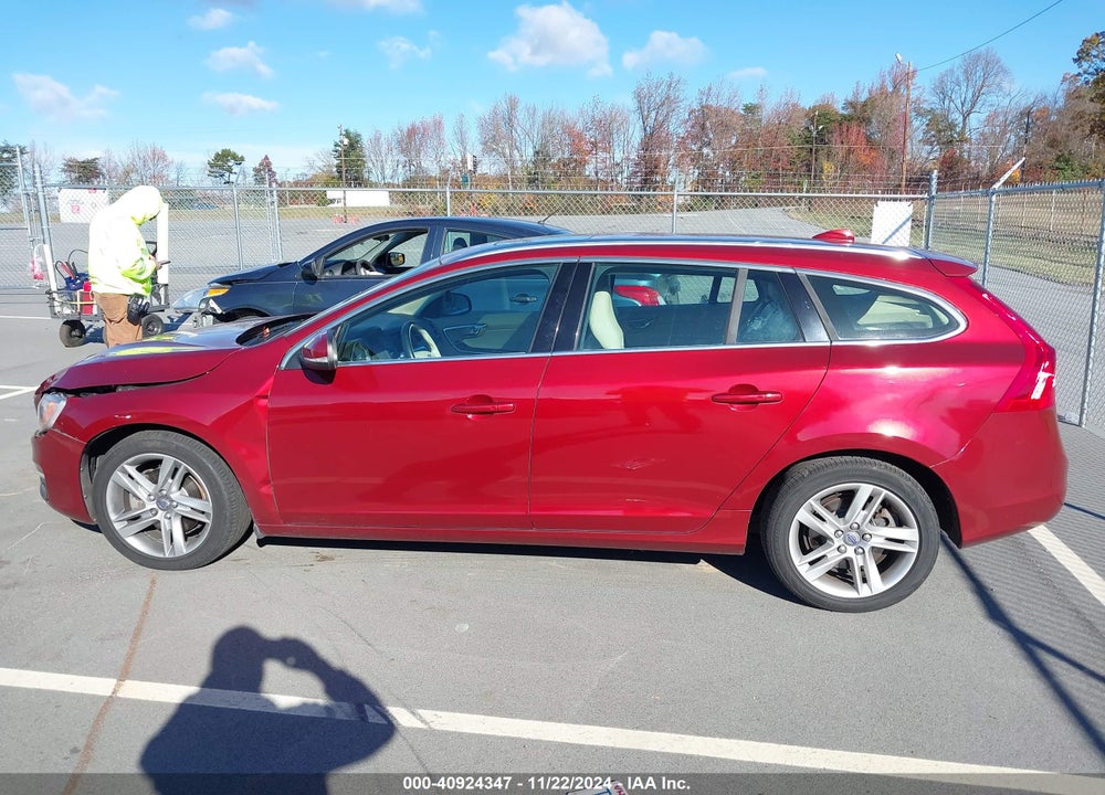 2015 VOLVO V60 T5 PREMIER VIN: YV140MEK7F1251338