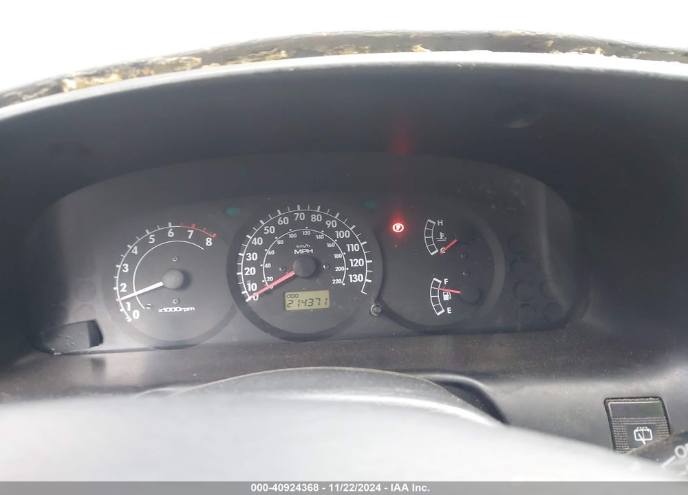 2002 KIA SPECTRA GS/GSX VIN: KNAFB161425093554
