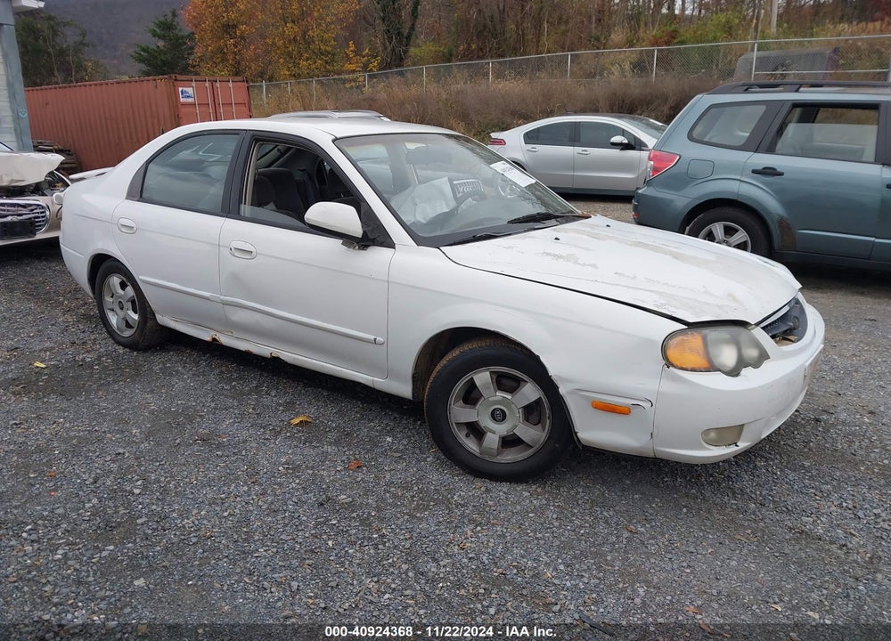 2002 KIA SPECTRA GS/GSX VIN: KNAFB161425093554