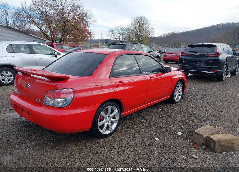 2006 SUBARU IMPREZA WRX LIMITED VIN: JF1GD79636G517527