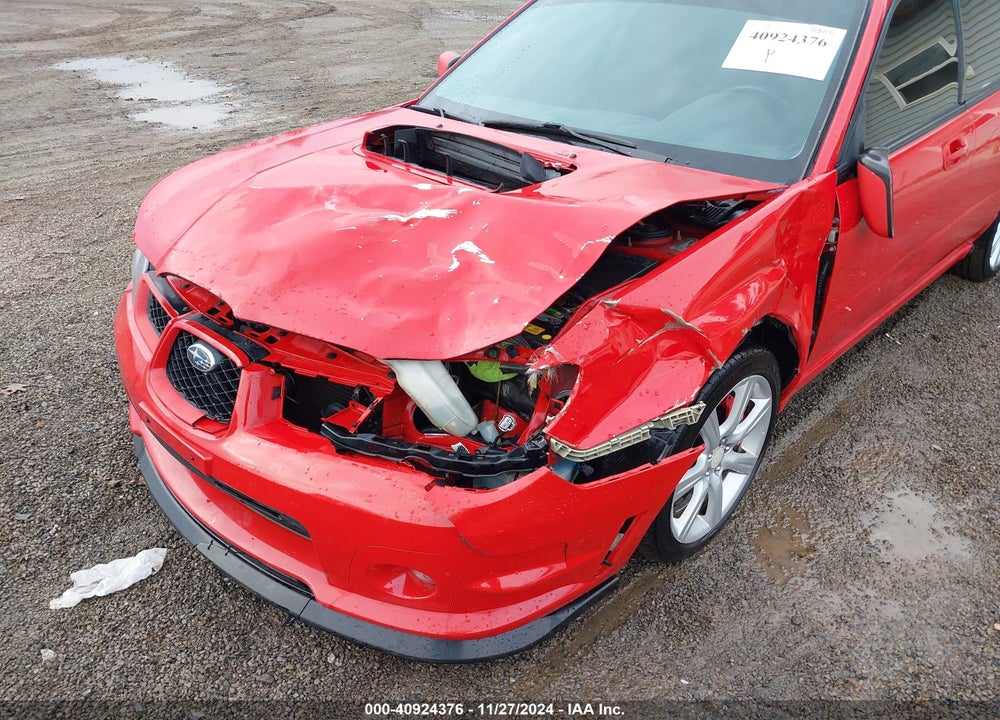 2006 SUBARU IMPREZA WRX LIMITED VIN: JF1GD79636G517527