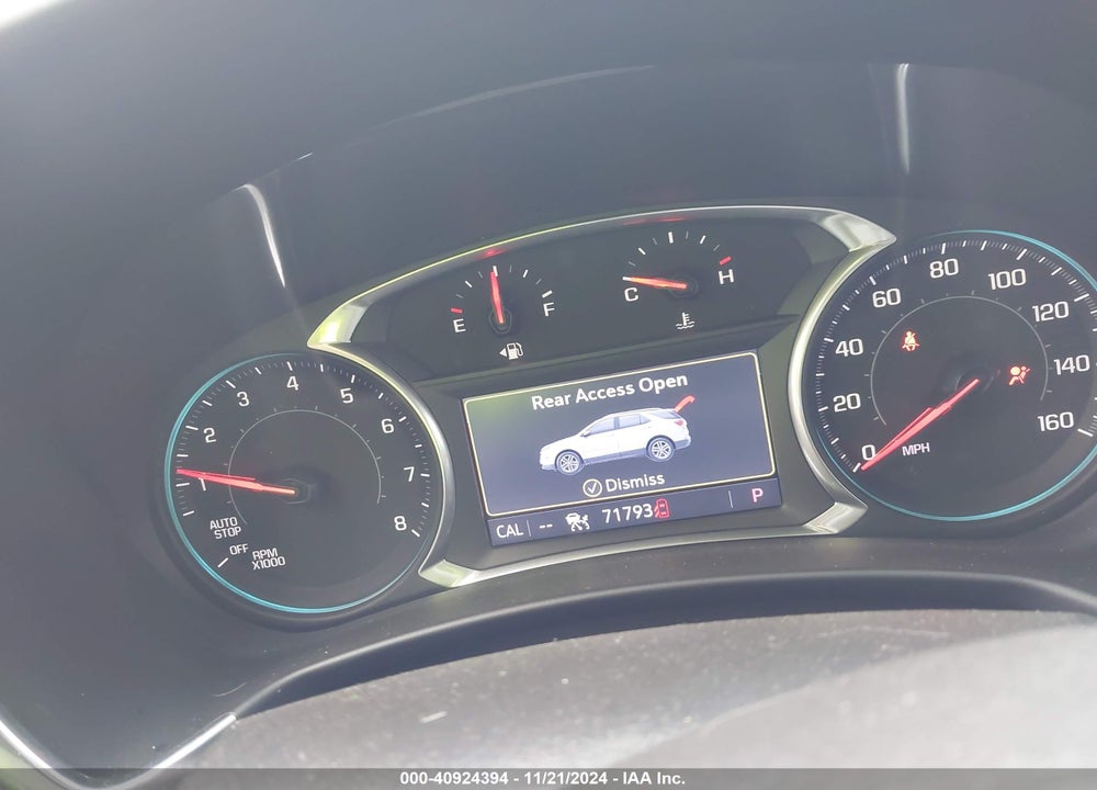2020 CHEVROLET EQUINOX AWD PREMIER 1.5L TURBO VIN: 2GNAXXEV7L6185745