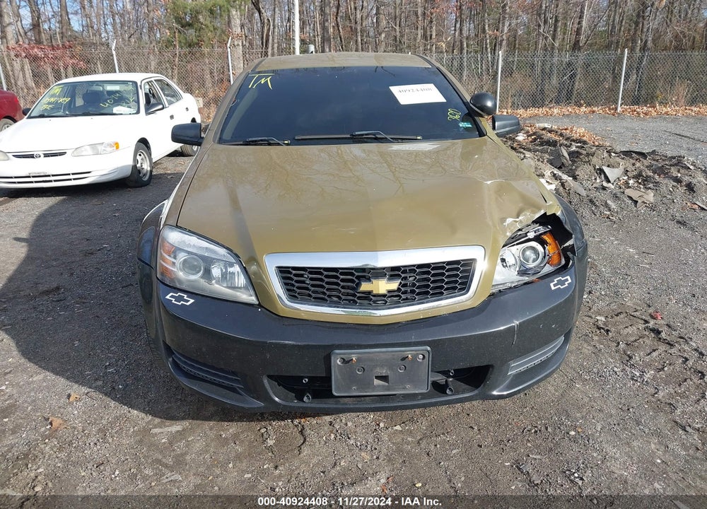 2012 CHEVROLET CAPRICE POLICE VIN: 6G1MK5R23CL669875