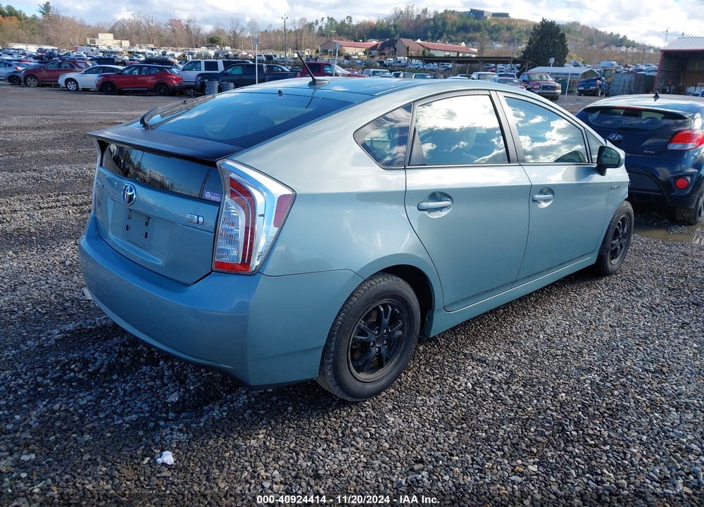 2013 TOYOTA PRIUS THREE VIN: JTDKN3DUXD5690356