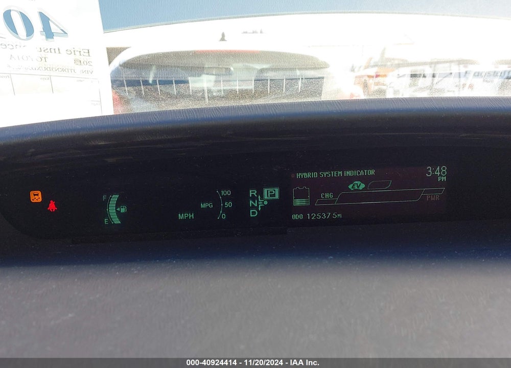 2013 TOYOTA PRIUS THREE VIN: JTDKN3DUXD5690356