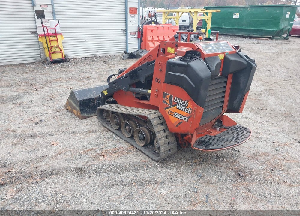 2019 DITCH WITCH MDLSK-800 VIN: DWPSK800CK0001821