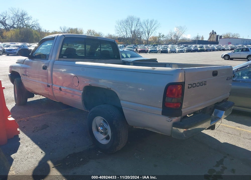 1999 DODGE RAM 1500 ST VIN: 1B7HF16Y1XS228186