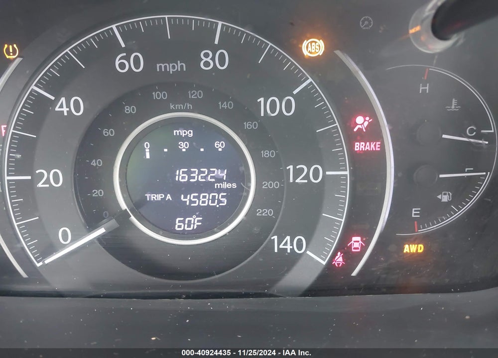 2014 HONDA CR-V EX-L VIN: 5J6RM4H71EL036669