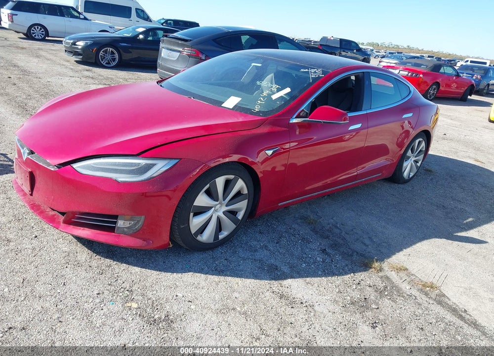2021 TESLA MODEL S VIN: 5YJSA1E25MF427204