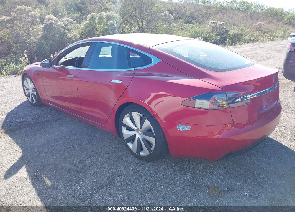 2021 TESLA MODEL S VIN: 5YJSA1E25MF427204