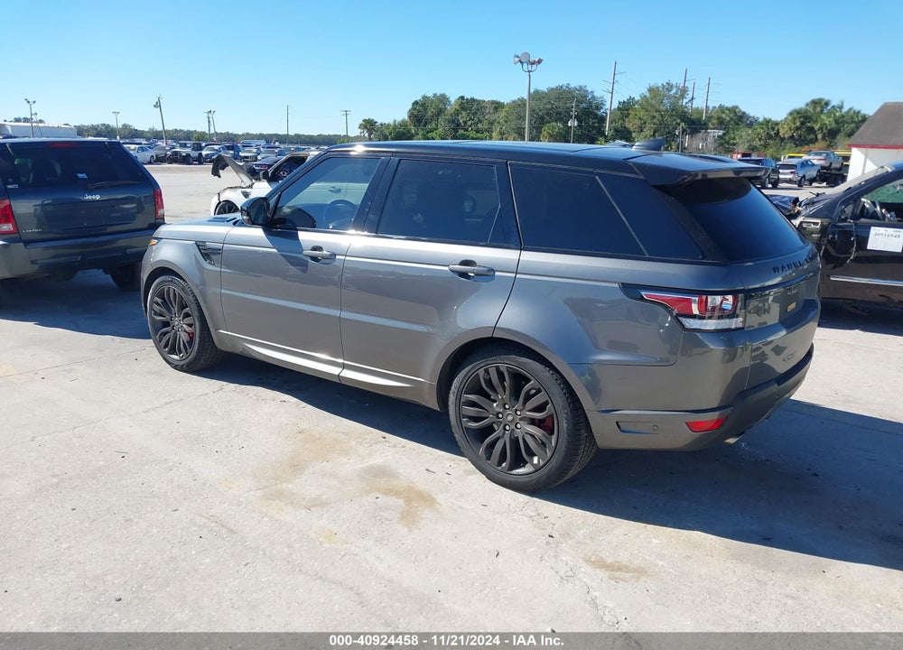 2017 LAND ROVER RANGE ROVER SPORT 3.0L V6 SUPERCHARGED HSE DYNAMIC VIN: SALWV2FV0HA134208