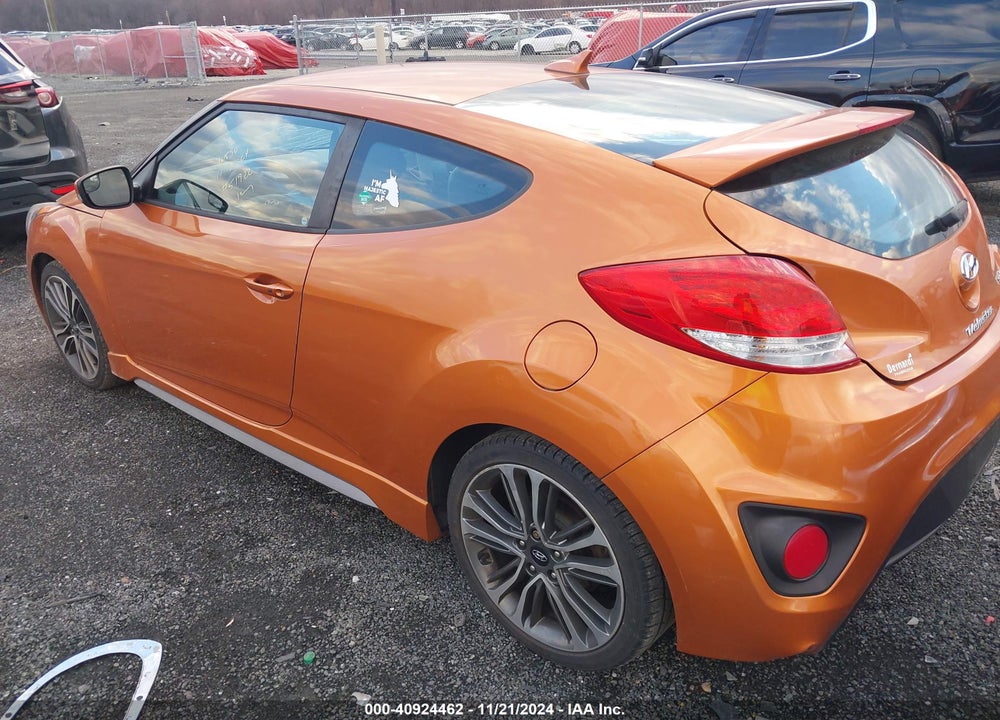 2016 HYUNDAI VELOSTER VIN: KMHTC6AE4GU302911