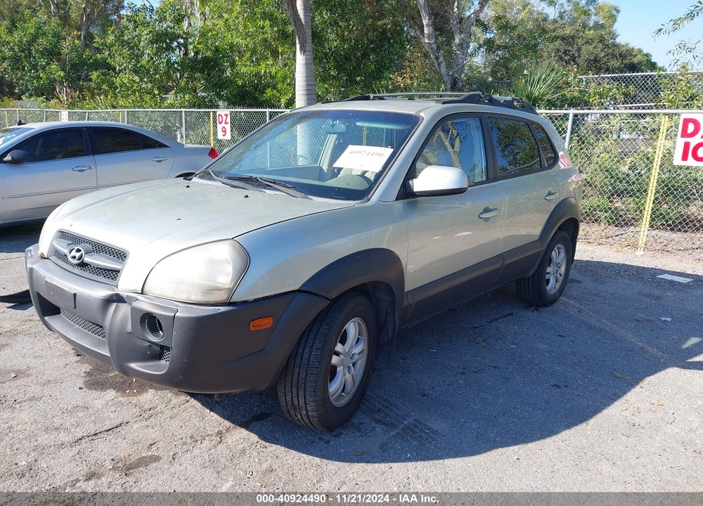 2007 HYUNDAI TUCSON LIMITED/SE VIN: KM8JN72D77U544685