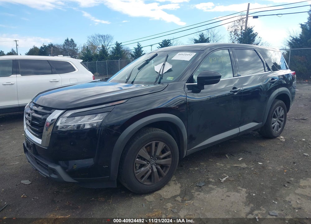 2022 NISSAN PATHFINDER S 4WD VIN: 5N1DR3AC5NC255195