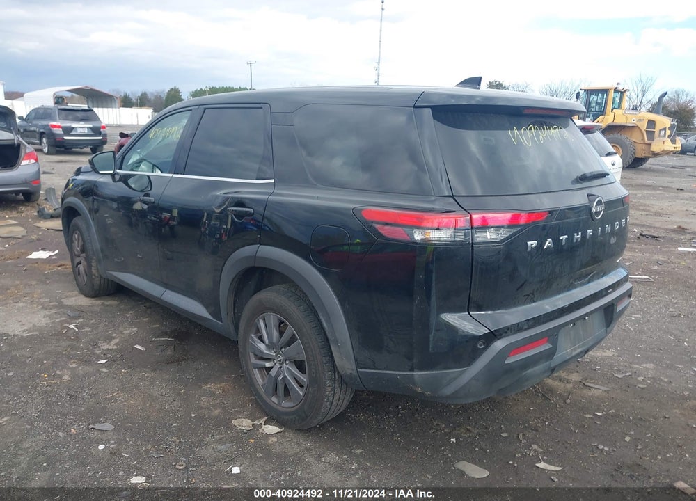 2022 NISSAN PATHFINDER S 4WD VIN: 5N1DR3AC5NC255195