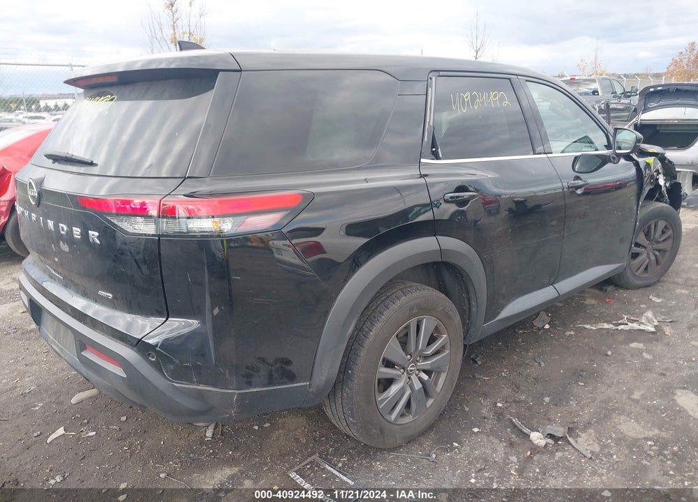 2022 NISSAN PATHFINDER S 4WD VIN: 5N1DR3AC5NC255195