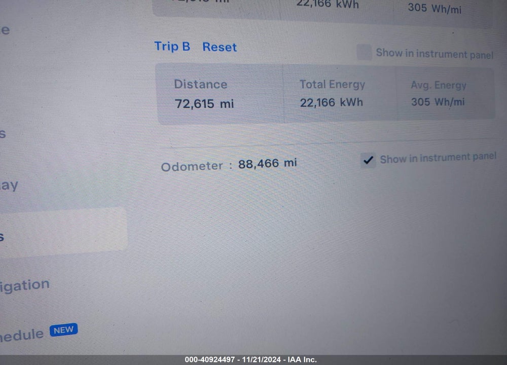 2020 TESLA MODEL X VIN: 5YJXCBE21LF260926