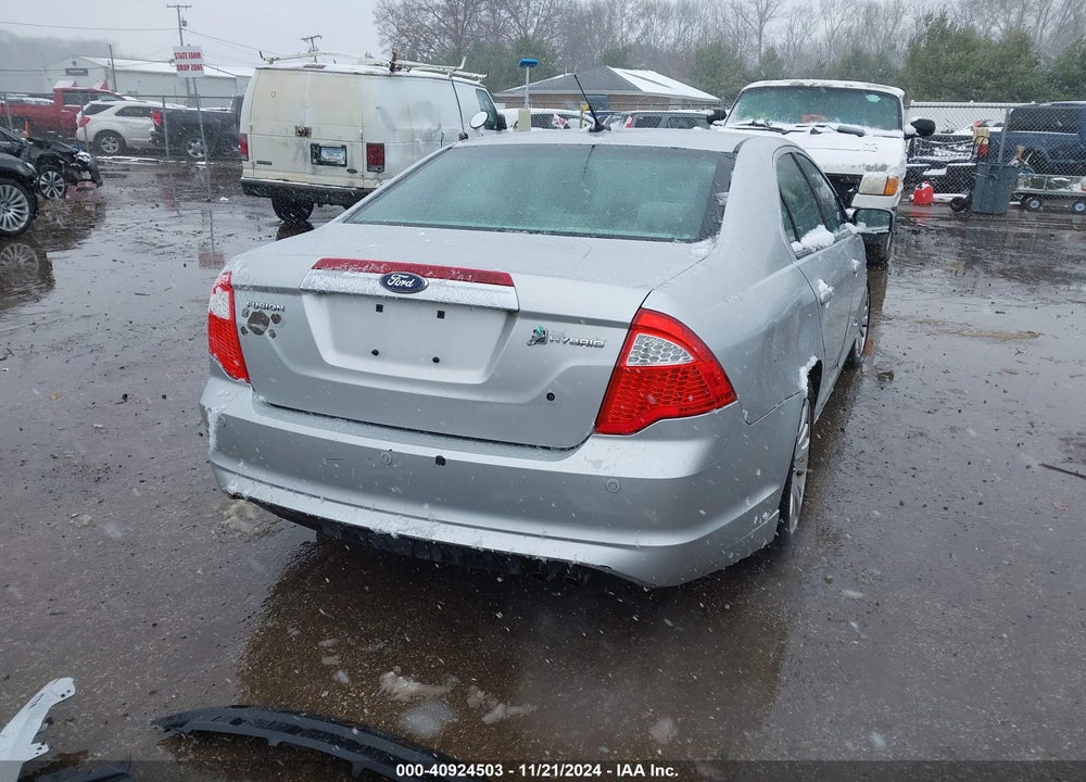 2010 FORD FUSION HYBRID VIN: 3FADP0L32AR384941