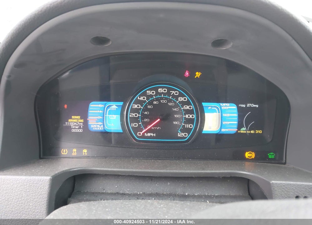 2010 FORD FUSION HYBRID VIN: 3FADP0L32AR384941