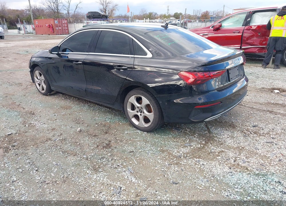 2023 AUDI A3 PREMIUM 40 TFSI FRONT-WHEEL DRIVE S TRONIC VIN: WAUAUDGY6PA022856