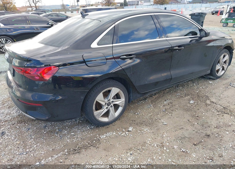 2023 AUDI A3 PREMIUM 40 TFSI FRONT-WHEEL DRIVE S TRONIC VIN: WAUAUDGY6PA022856