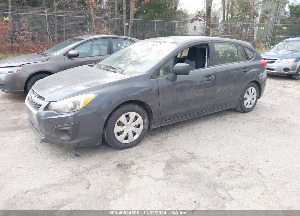 2014 SUBARU IMPREZA 2.0I VIN: JF1GPAA61EH335978