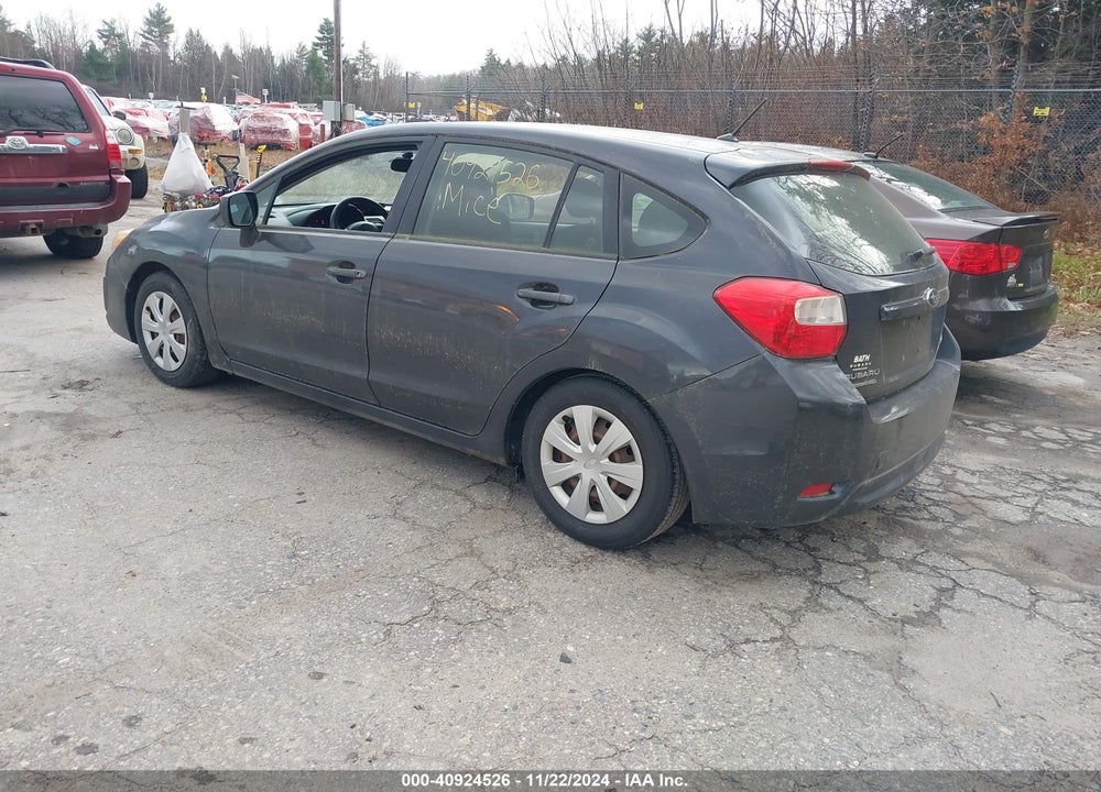 2014 SUBARU IMPREZA 2.0I VIN: JF1GPAA61EH335978