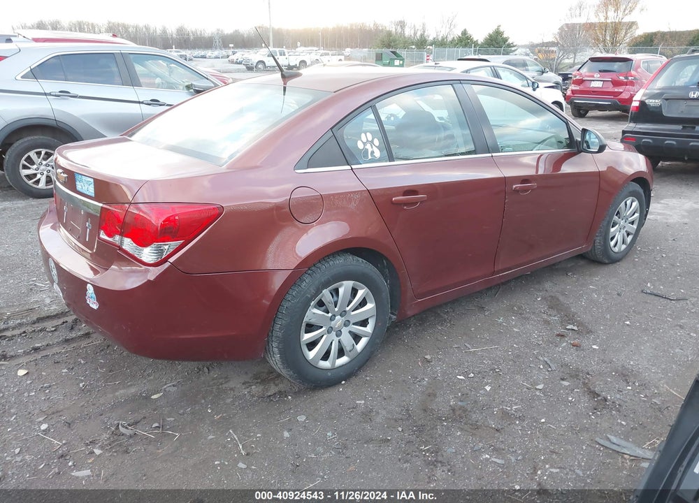 2012 CHEVROLET CRUZE LS VIN: 1G1PC5SH6C7185391