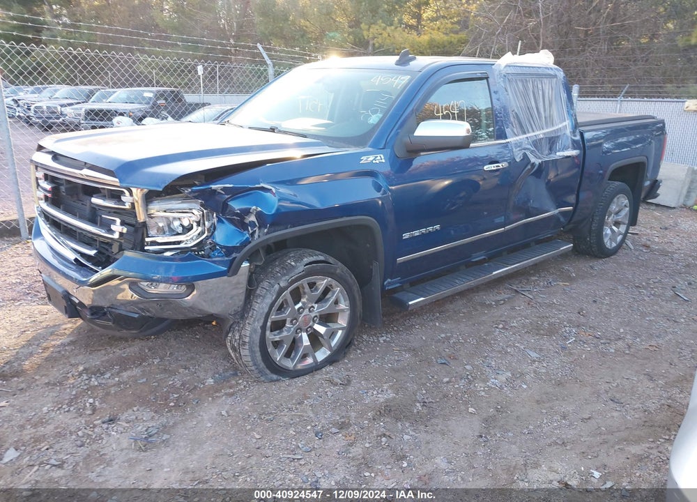 2018 GMC SIERRA 1500 SLT VIN: 3GTU2NEC1JG291634