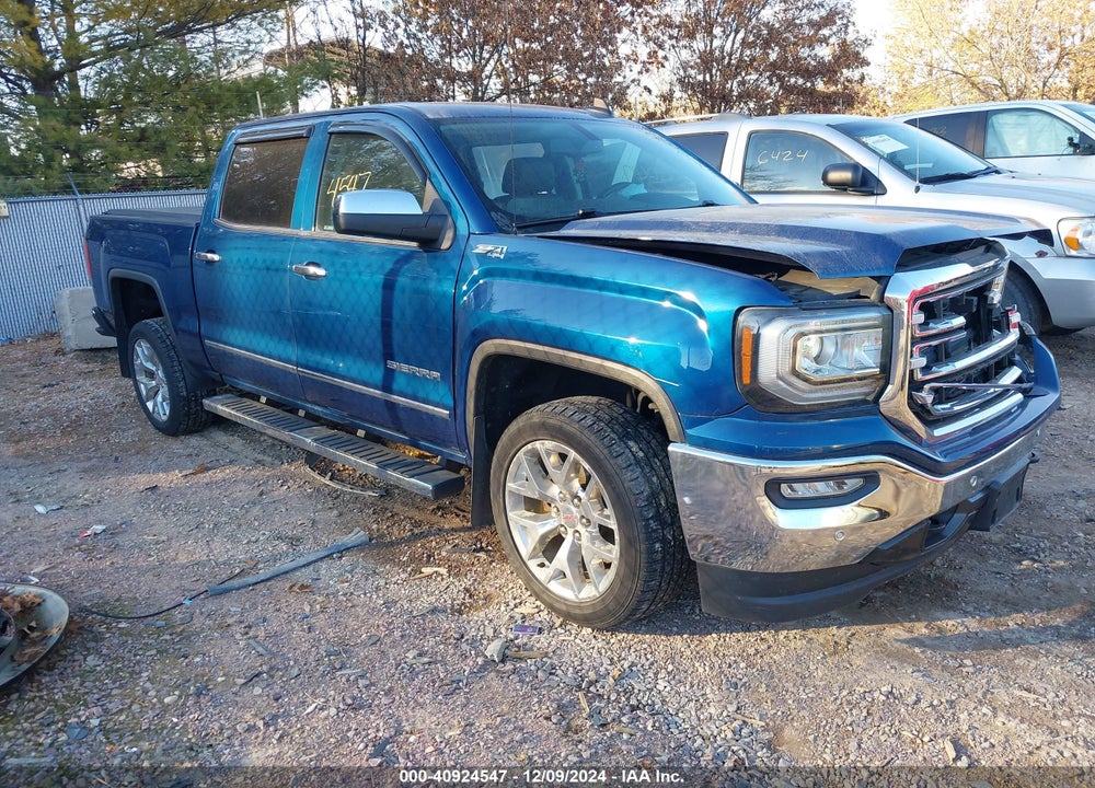 2018 GMC SIERRA 1500 SLT VIN: 3GTU2NEC1JG291634