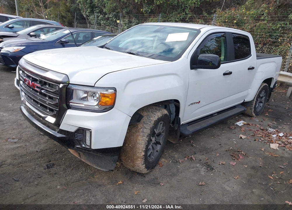 2022 GMC CANYON 4WD SHORT BOX AT4 - LEATHER VIN: 1GTG6FEN5N1195650