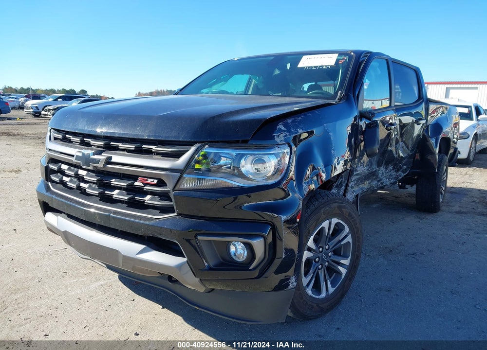 2022 CHEVROLET COLORADO 2WD SHORT BOX Z71 VIN: 1GCGSDEN8N1137192