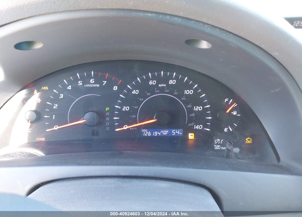 2010 TOYOTA CAMRY SE/LE/XLE VIN: 4T1BF3EK8AU024443