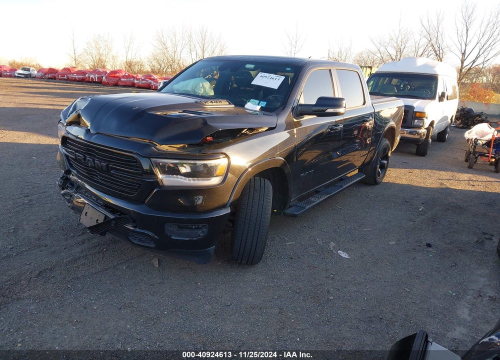 2019 RAM 1500 LAIE  4X4 5'7 BOX VIN: 1C6SRFJT7KN909828