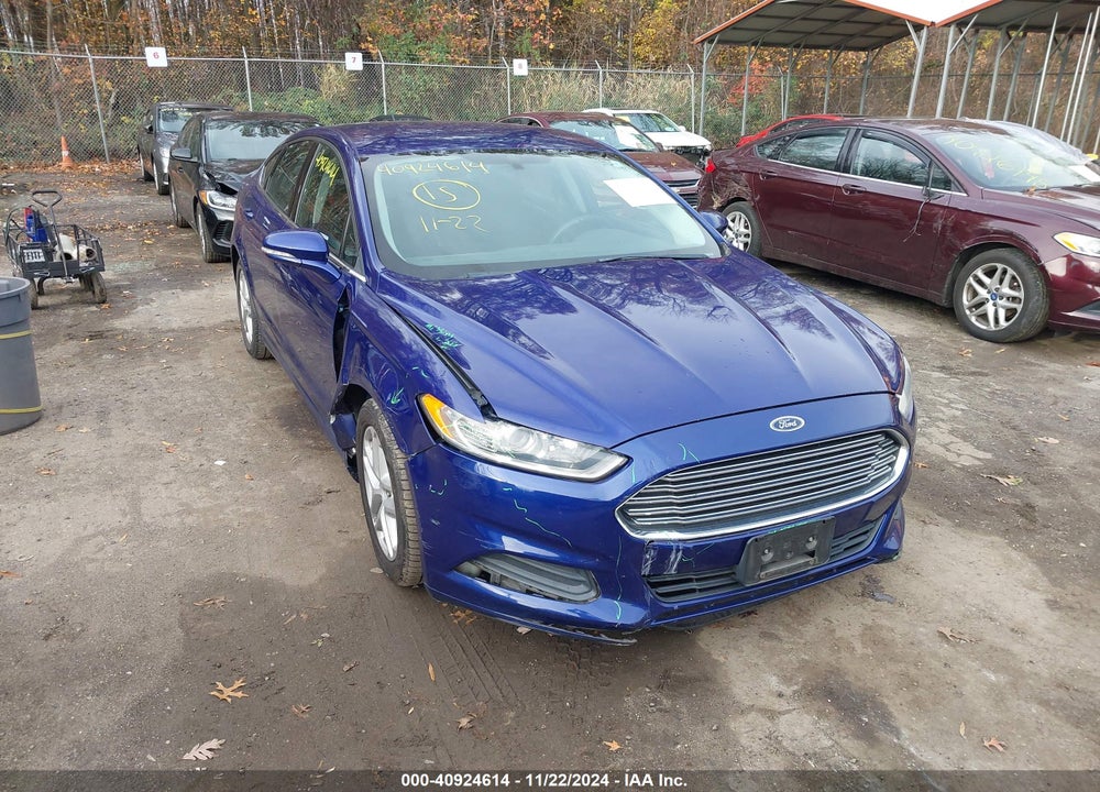 2014 FORD FUSION SE VIN: 1FA6P0H78E5406485