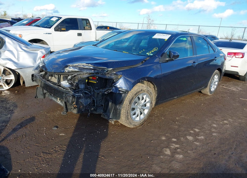 2016 TOYOTA CAMRY LE VIN: 4T4BF1FK6GR555559