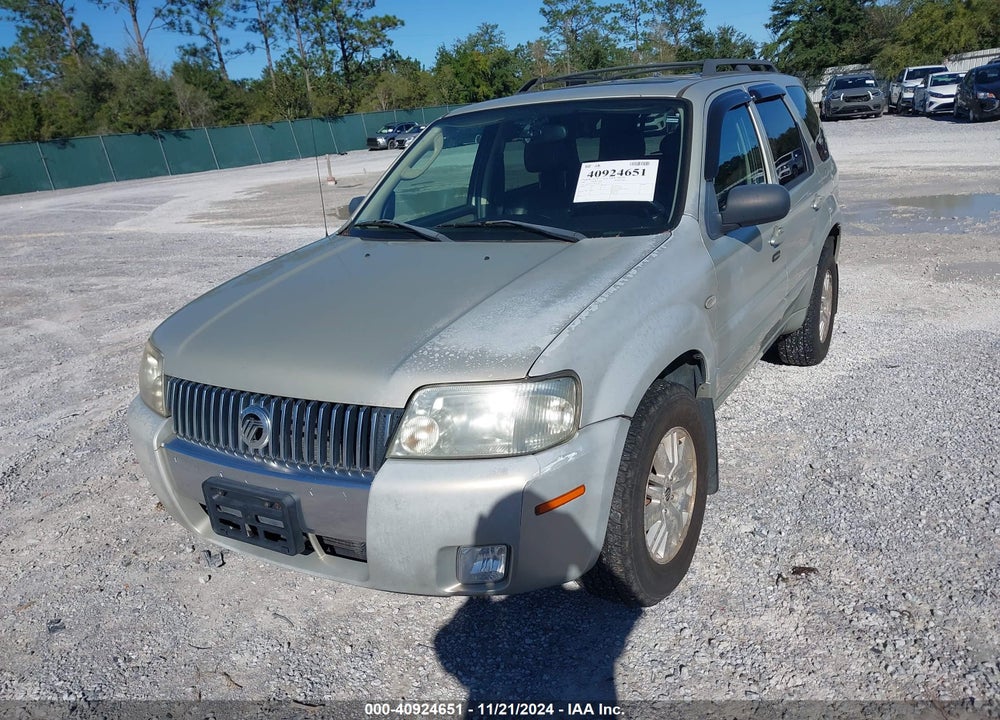 2005 MERCURY MARINER LUXURY/PREMIER VIN: 4M2CU57165DJ32297