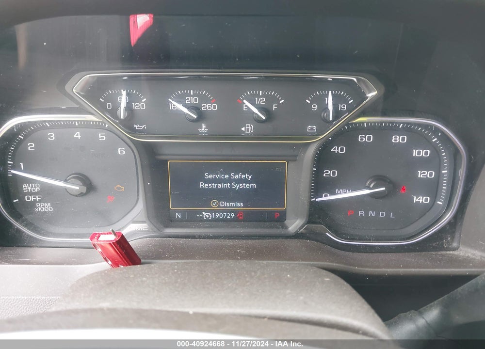 2019 GMC SIERRA 1500 SLT VIN: 3GTP8DEDXKG189930