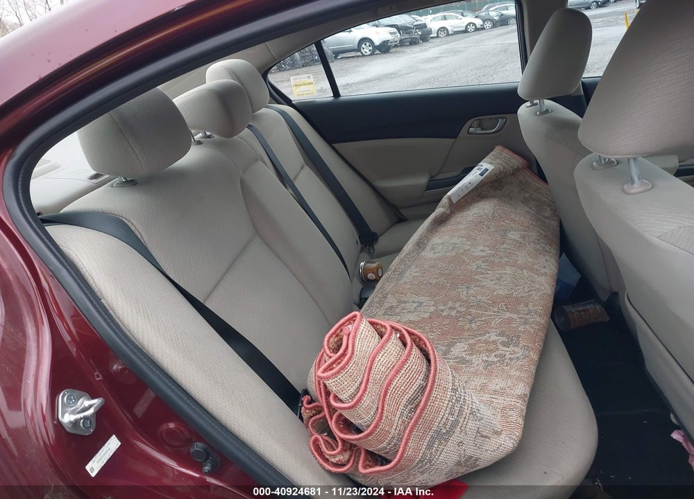 2013 HONDA CIVIC LX VIN: 2HGFB2F51DH563449