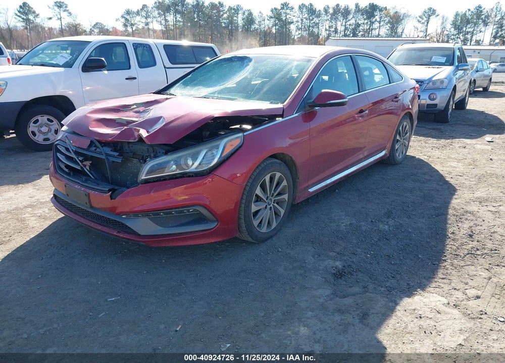 2015 HYUNDAI SONATA SPORT VIN: 5NPE34AF4FH063623