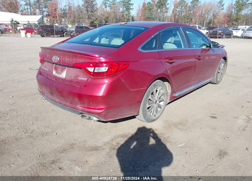 2015 HYUNDAI SONATA SPORT VIN: 5NPE34AF4FH063623